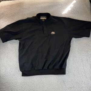 Zero Restriction Pullover Mens Large Golf Resort Indian Wells Short Sleeve Shirt